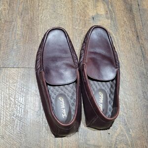 Brown Leather Driving Loafer